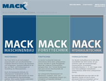 Tablet Screenshot of macktec.de